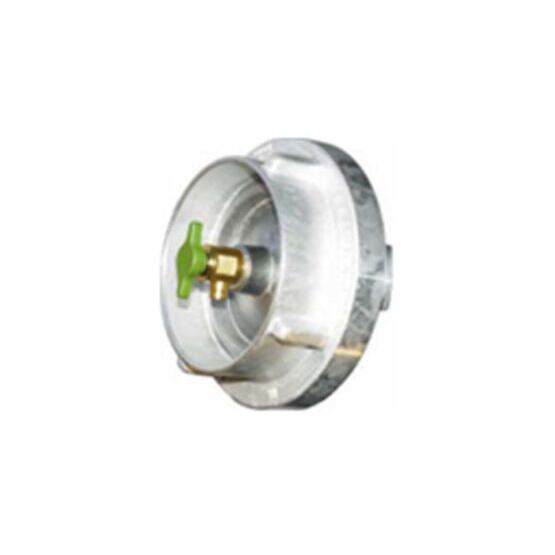 Raccord borgne avec robinet de vidange