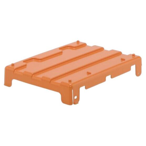 Deckel Kunststoff orange zu