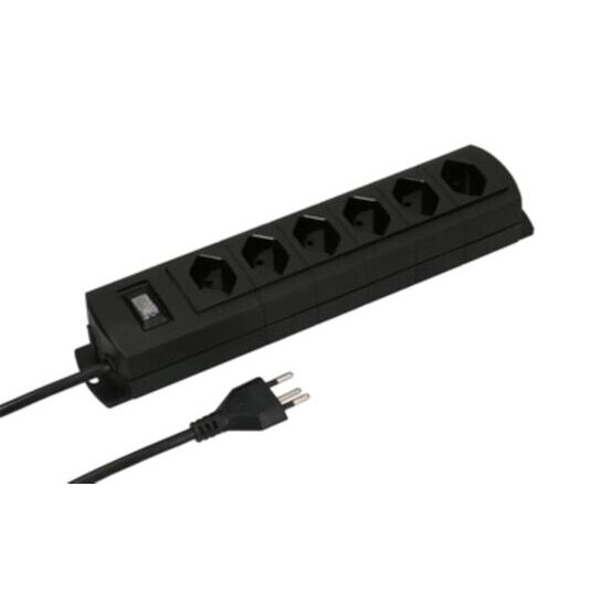 Steckdosenleiste 6-Fach Typ 12