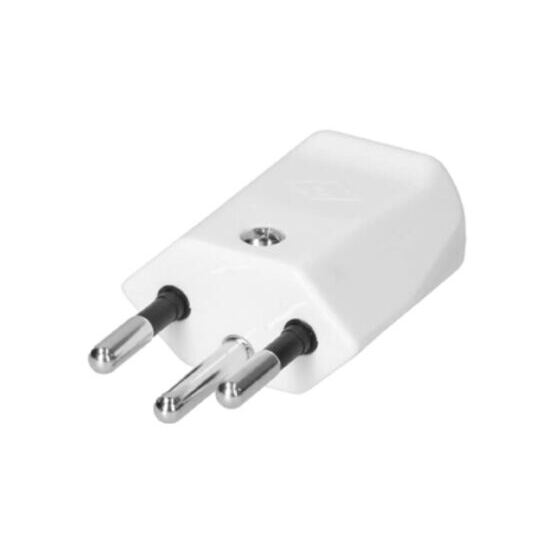 T12 Stecker Kunststoff weiss