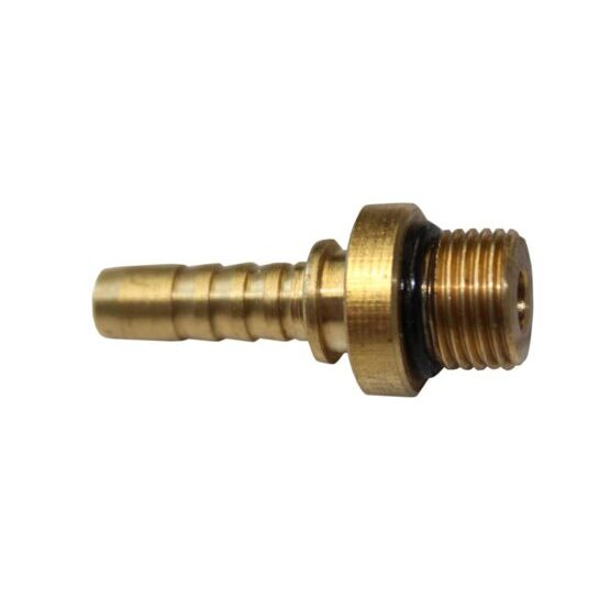 Raccord à sertir avec filetage extérieur