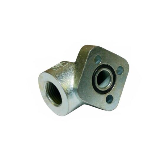 Flasque d'aspiration et de pression