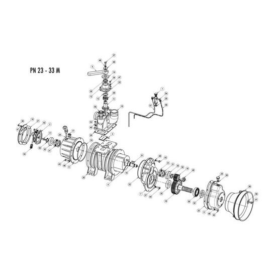 Pumpenoberteil zu Jurop 2300/3300