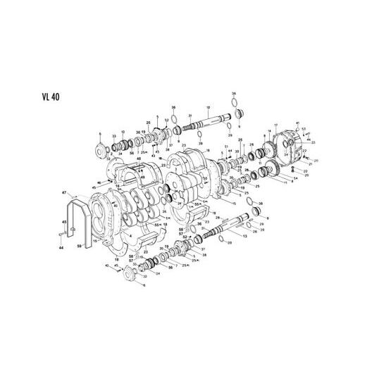 Oberes Zahnrad zu VL 40