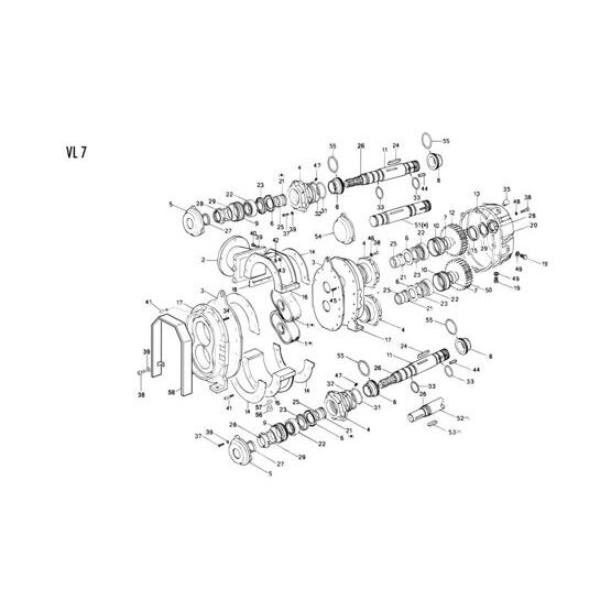 Simmerring 55 x 80 x 10 mm