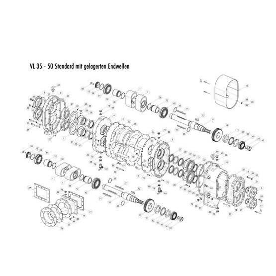 NBR-Kolben zu Jurop VL50