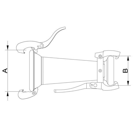 Adapter BAZZOLI Mutterteil / PERROT Mutterteil