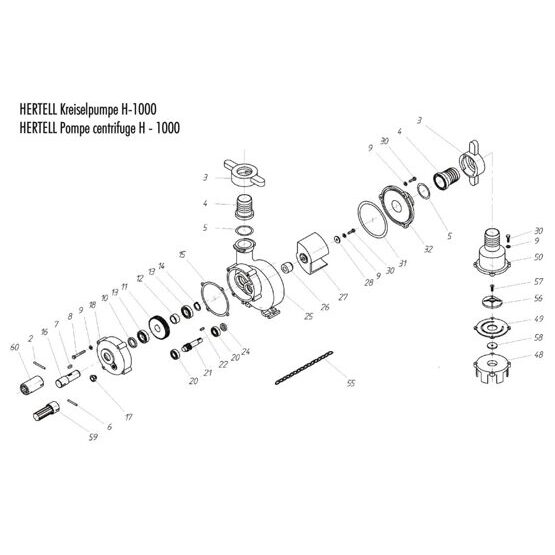 Pos. 48 / Fussventil Unterteil