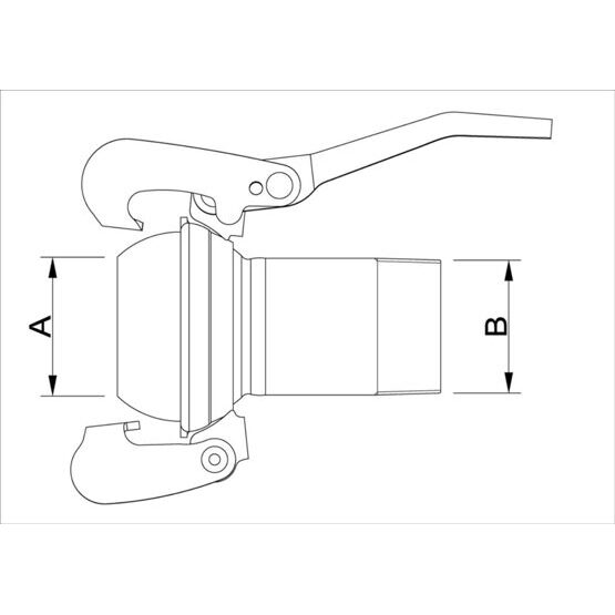 Gewindestutzen NW 1 1/2