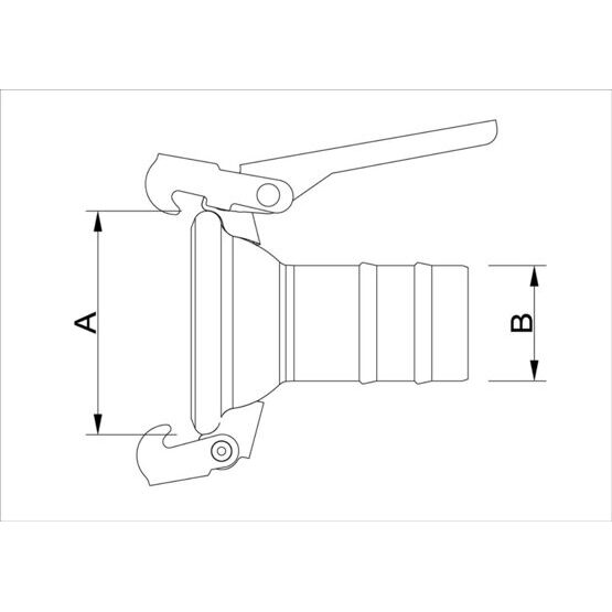 Schlauchtülle Standard NW 060