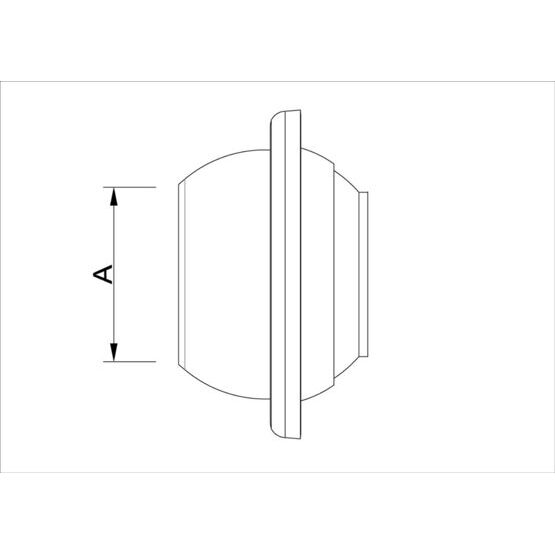 ITAL Blindstopfen Vaterteil NW 100
