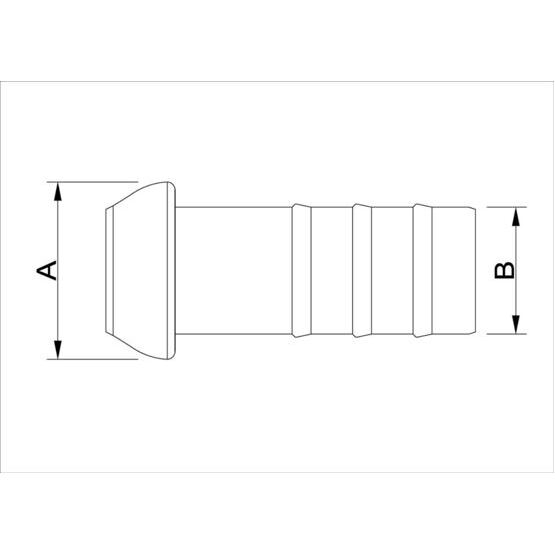 Schlauchtülle Standard NW 050