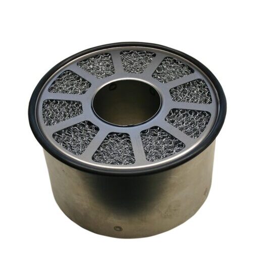 Insert en métal pour silencieux