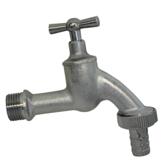 Robinet d'écoulement avec partie supérieure à manette