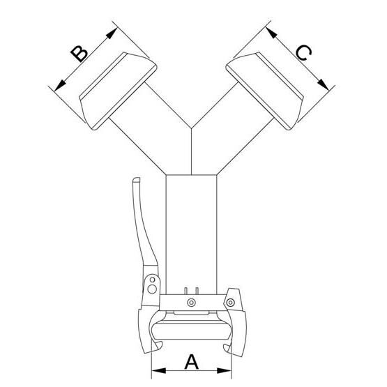 Raccord Y système PERROT