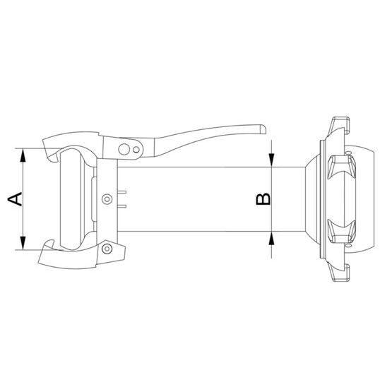 Adaptateur PERROT au système RACCORD ROTULE