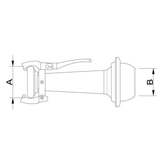 Adapter PERROT Mutterteil / BAZZOLI Vaterteil