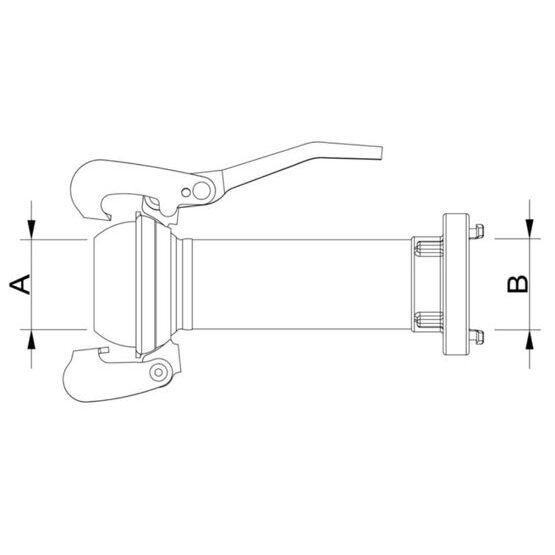 Adapter BAUER Vaterteil / STORZ