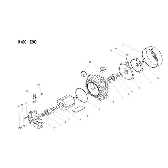 Pos. 1 / Gehäuse B-800