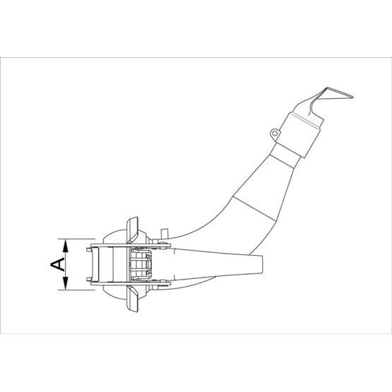 Distributeur de large partie mâle système BAUER