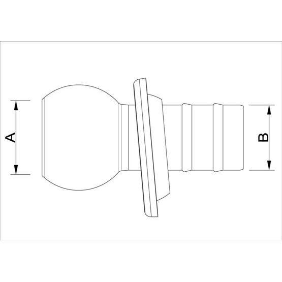 Schlauchtülle Standard NW 080