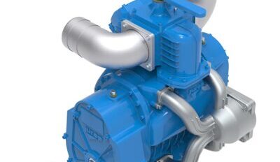 mit Getriebe Typ DL 600 U/min