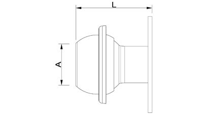 ITAL-Kaiser Flanschstutzen - Rundflansch